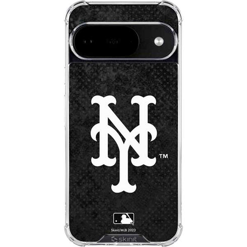 MLB New York Mets Dark Wash Google Pixel 10 Clear Case
